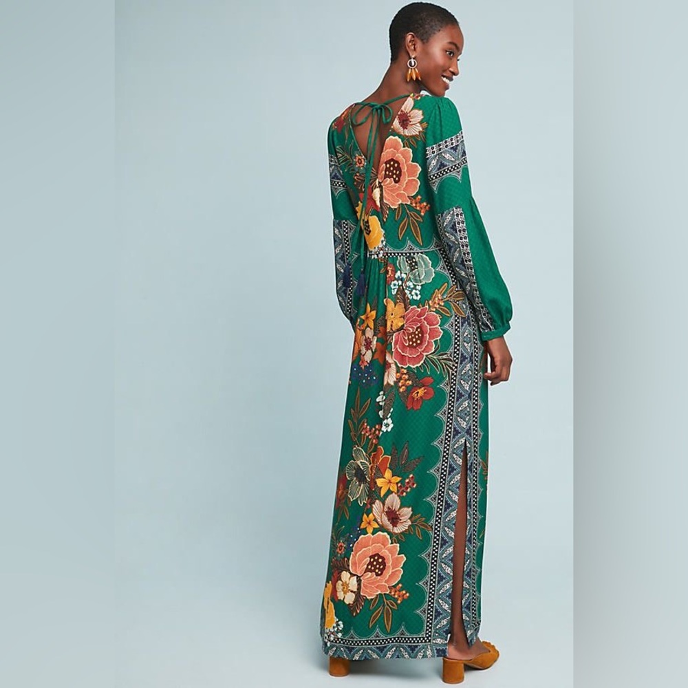 Farm Rio x Anthropologie Verdor Maxi Dress